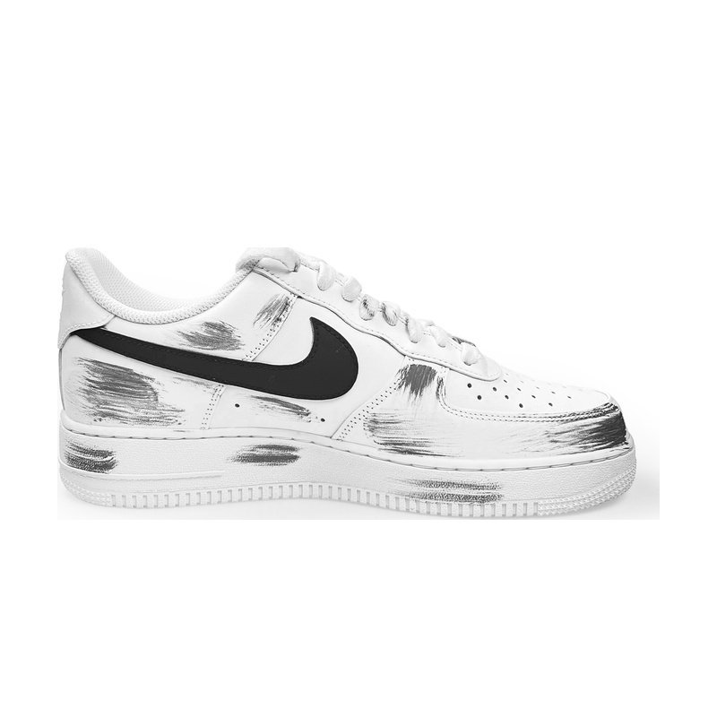 Custom Air Force 1 Shoes Black White Horror Story - Image 2