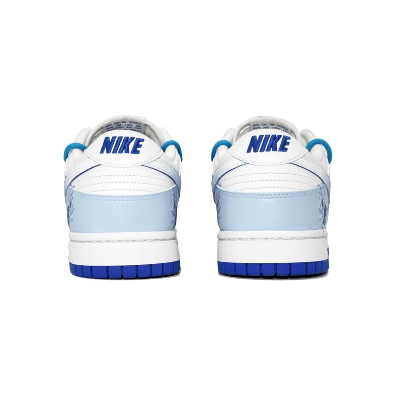 Custom Dunk Shoes Blue Gray Cloud Dragon - Image 4